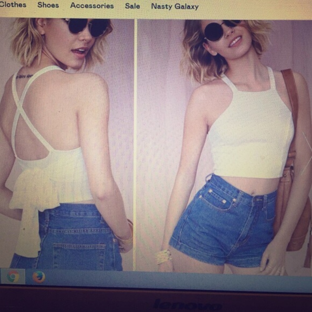 Nasty Gal - Wrap & Tie Crop
